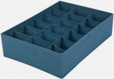 Органайзер Handy Home Короб-органайзер из коллекции "Аквамарин" от изготовлен из нетканого материала синего цвета и идеально подойдет для бережного хранения вещей