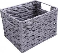 Корзина Handy Home Корзина плетеная Колос серая L