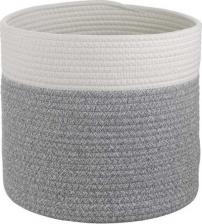 Хранение вещей Homium Плетеная корзина из текстиля сочетает в себе функциональность и утонченный дизайн. Несмотря на свою компактность, эта мягкая корзина позволяет