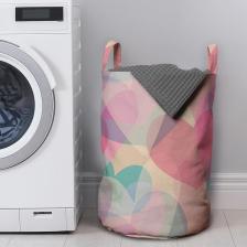 Корзина JoyArty Корзина для белья в ванную, органайзер Боке из сердец 50x35 см