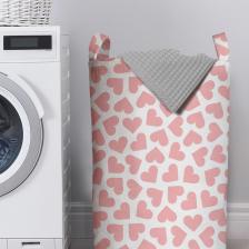 Корзина JoyArty Корзина для белья в ванную органайзер Pink heart 60x40 см