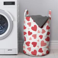 Корзина JoyArty Корзина для белья в ванную, органайзер Сердечки 50x35 см 4620176863962