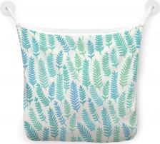 Хранение вещей JoyArty Настенная сетка-органайзер для ванной для игрушек Органайзер для ванной - Сетка настенная на присосках для игрушек "Лиственный узор", 39x33 см