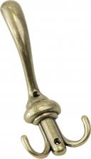 Крючок Kerron Крючок мебельный трехрожковый, оксидированная бронза KR 0250 OAB