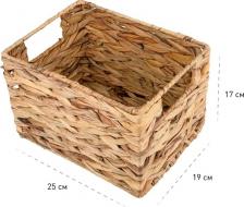Корзина Natural House Корзина стеллажная Золотистый колос 25x19x17см