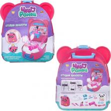 Игровой набор ABtoys Чудо-ранец Медвежонок-панда. Студия красоты