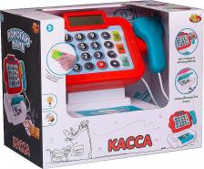 Игровой набор ABtoys Игровой набор Помогаю маме, Касса Играем в магазин, голубая PT-01656