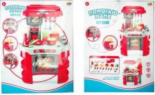Игровой набор ABtoys Кухня детская Помогаю Маме в наборе с аксессуарами с эффектами
