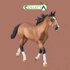 Игровой набор Collecta Фигурка животного Лошадь стандартбредный жеребец иноходец, 80004b