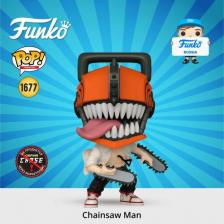 Игровой набор Funko Фигурка ! Animation Chainsaw Man Chainsaw Man w/(Bloody) (1677)