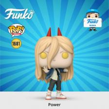 Игровой набор Funko Фигурка ! Animation Chainsaw Man Power (1681) 80323
