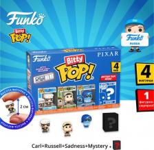 Игровой набор Funko Фигурка Bitty POP! Pixar Carl+Russell+Sadness+Mystery 4PK 75468
