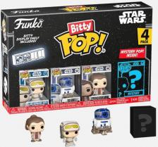 Игровой набор Funko Фигурка Bitty POP! Star Wars S2 Luke+R2-D2+Princess Leia+Mystery 4PK 83668