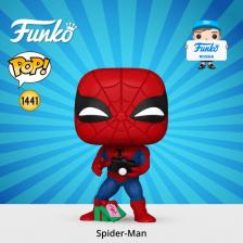 Игровой набор Funko Фигурка ! Bobble Marvel Spider-Man with Gift