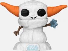 Игровой набор Funko Фигурка ! Bobble Star Wars Holiday Grogu Snowman (748) 80011