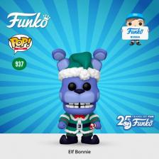 Игровой набор Funko Фигурка ! Games FNAF Holiday Elf Bonnie 937 72485