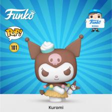 Игровой набор Funko Фигурка ! Hello Kitty And Friends Kuromi (Ice Cream) (101) 83695