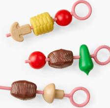 Игровой набор Happy Baby 331961, Игрушечный набор еды GRILL AND CHILL, развивающие игрушки для девочек и мальчиков, 18 предметов