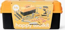Игровой набор Happy Baby 331969, Набор инструментов детский, Happy Toolkit, игрушки для мальчиков, игровой набор строителя с ящиком