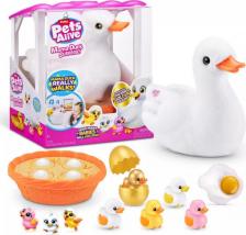 Игровой набор Pets Alive Уточка с утятами игрушка ZURU "Мама и малыш"