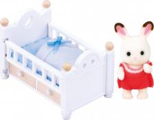 Игровой набор Sylvanian Families Игровой набор Малыш и детская кроватка