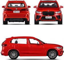 Автомобиль Автопанорама Машина 1:43 BMW X5M красный JB1251561