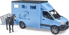 Спецтехника Bruder Масштабная модель 02-674 Фургон с лошадью Mercedes-Benz SPRINTER