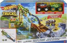 Автомобиль Hot Wheels Игровой набор HGV12 Гонка разрушителей с 2 машинками Монстр Трак 1:64