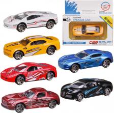 Автомобиль Junfa Toys Машинка Спортивная металл 6 видов в асс. WT-07143