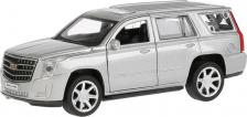 Автомобиль Технопарк Машина детская, Cadillac Escalade, 12 см, инерционная, пластик, ESCALADE-SL, серебрянная