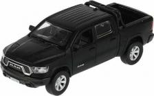 Автомобиль Технопарк Машина Dodge RAM 1500 Rebel матовый 13 см черный металл RAM1500-13MAT-BK с 3 лет