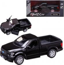 Автомобиль Uni-Fortune Машина металлическая RMZ City 1:32 Ford F150 2018 (цвет черный)