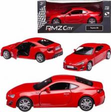 Автомобиль Uni-Fortune Машина металлическая RMZ City 1:32 TOYOTA 86, Цвет Красный