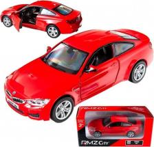 Автомобиль Uni-Fortune Машина металлическая RMZ City 1:36 BMW M4 Coupe, цвет красный