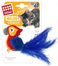 GiGwi 75459 Игрушка для кошки "MELODY CHASER SERIES" Попугай со звуковым чипом – фото 4