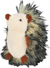 Игрушка для кошек Trixie Игрушка-пищалка для кошек Ежик, плюш, серый, 8 см