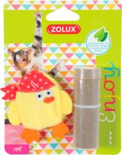 Игрушка для кошек Zolux Игрушка для кошек цыпочка, с кошачьей мятой, в комплекте, 7см