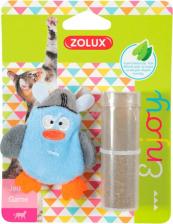 Игрушка для кошек Zolux Игрушка для кошек озадаченный пингвин, с кошачьей мятой, в комплекте, 7см