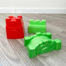 Игрушка для самых маленьких Нордпласт Формочки для песка "Крепость" 3 шт 9х8 см Н-081