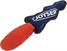 Игрушка для собак Joyser Игрушка для собак Slimmy Plush Шкура лисы из плюша с пищалкой S/M синяя с оранжевым, 38см