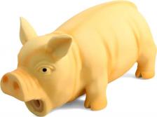 Игрушка для собак Petmax Игрушка для собак Поросенок оранжевый латекс 21 см