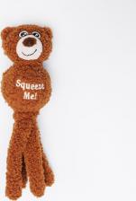 Игрушка для собак Rurri Игрушка для собак Медвежонок с мячом, 25 см