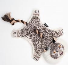 Игрушка для собак Rurri Игрушка для собак Снежный барс, 33х22х6 см