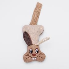 Игрушка для собак Rurri Игрушка для собак Зайка, 15 см