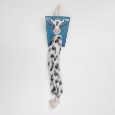 Игрушка для собак Rurri Игрушка с шуршащим элементом для собак Хвост быка, 57х7х5 см