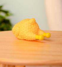 Игрушка для собак Tappi Игрушка для собак Курица Пойо желтая 13,5х7,5 см