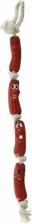 Игрушка для собак Triol Игрушка для собак "Четыре сосиски, веревка", 630мм