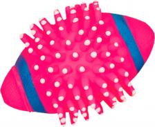 Игрушка для собак Triol Игрушка для собак из винила "Мяч для регби с шипами", 115мм