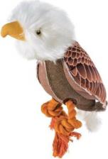 Игрушка для собак Triol Мягкая игрушка для собак Орел, коричнево-белый, 10 см