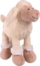 Игрушка для собак Trixie Мягкая игрушка для собак Овечка, бежевый, коричневый, черный, 30 см